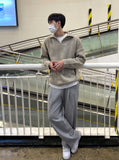 Koi half zip-up knit