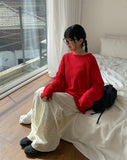 [unisex] Hatoyu Color Summer Boucle Over Knit