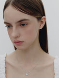 Essence Silver (W) Moissanite Floria Earrings