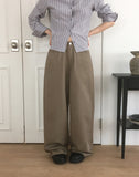 Tileen wide cotton pants