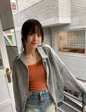 Hadon Summer See Through Over Shirt