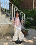 Morein Frill Short Sleeve Blouse
