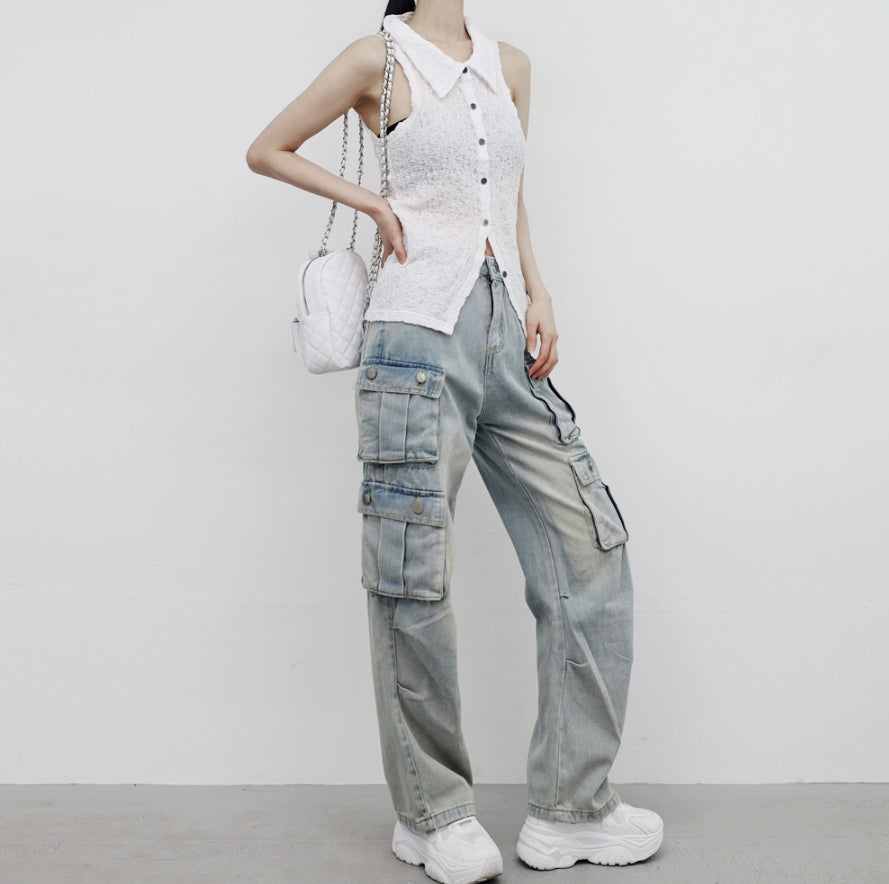 【NONCODE】24SS★ [NONCODE] Tomine Pocket Washing Pants NONCODE(ノンコード) - [NONCODE]トミーネポケットウォッシング
