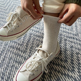 Daily basic ribbed socks