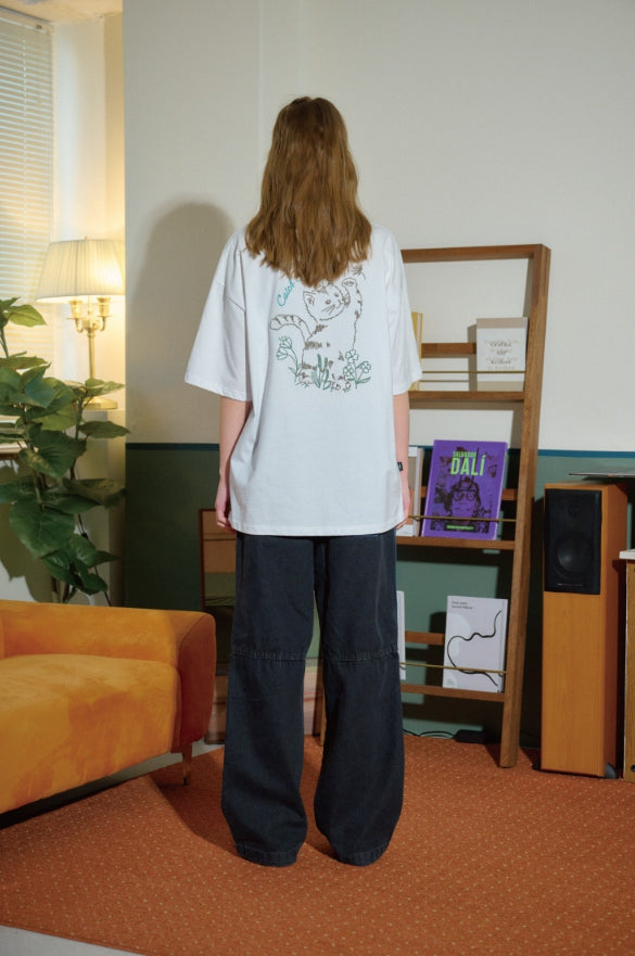 【CPGN STUDIO】24SS★ CATCH HOPE Embroidery Short Sleeve Tee CPGN STUDIO】24SS☆ CATCH HOPE Embroidery Short Sleeve Tee