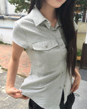 Fits Embo Pocket Stripe Shirt