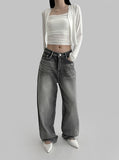 Langle Grey Washing Denim