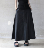 Rugyu Button Skirt