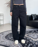 Blin Incision Wide Cotton Pants