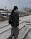 Ems Cotton Cargo Pocket Long Skirt