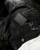 Vintage Wallet Keyring