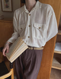Orz Crochet Over Shirt