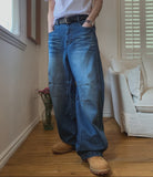 Bolide Washing Baggy Denim Pants