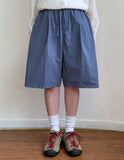 [unisex] Guidro Nylon Banding Bermuda Pants