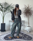 D.L. Work Cargo Denim Pants
