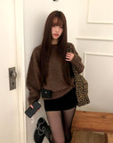 [MADE] Lati Basic Wool Round Loose Fit Long Sleeve Knit