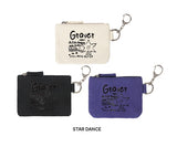 Drawing Keyring Card Wallet