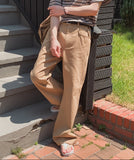 Marine Flare Cotton Pants