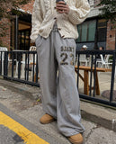 Hawk Camo Embroidered Pigment Banding Pants