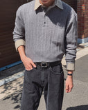 Cannon More Henley Neck Knit