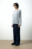 PIN STRIPE TWO TUCK PANTS