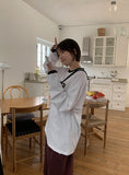 [unisex] Lima Lettering Over Long Sleeve Tee
