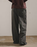 Noir Pigment Wide Sweatpants