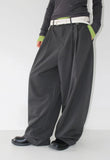 MODERN TWO-TUCK SLACKS