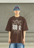 MASSMETAL LOGO WASHED DYING BALL CAP