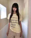 Kipel Lettering Short Sleeve T-shirt