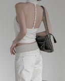 Shibori Straight Cotton Pants