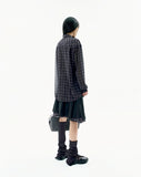 Layered Strap Flare Skirt