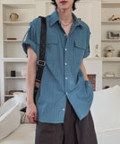 Rise roll up short sleeve shirt