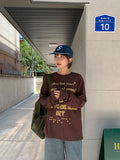 [Unisex] Colind Printing Over Long Sleeve Tee