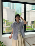 Tumin Summer Check Short Sleeve Shirt