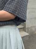 Gensott Nylon Banding Midi Skirt