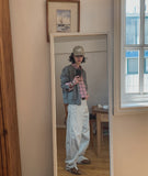Dimude Wide Denim Pants