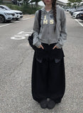 I Love Stripe Hood Zip-Up