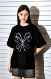 AubeA Star Ribbon Spray T-shirt