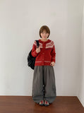 Kyokin Duffle Nordic Wool Knit Cardigan