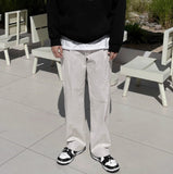 Loha one-tuck wide pants