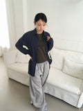 [MADE] Podil Linen Roll Oversized Fit Checkered Long Sleeve Shirt