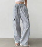 Cargo ver Rustle Cooling Banding Long Wide Pants