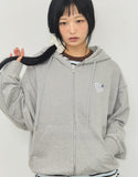 GRAE-S Embroidered Hood Zip-up