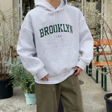 Overfit Double Layer Brooklyn Hoodie