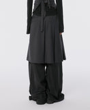 Pleats Midi Skirt