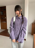 [unisex] Tiltado Check Over Long Sleeve Shirt