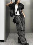 Cray Denim Short Sleeve Hood Jacket