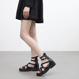 Serendy Buckle Platform Sandals