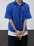 Polestar Short Sleeve Nylon Hood Zip-Up
